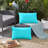 12" x 20" Lumbar Indoor/Outdoor Throw Pillows - Dark Blue-1619711560-1619699606