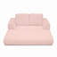 Canapé-lit pliant convertible 2-en-1, canapé-lit en velours côtelé avec 2 * coussins, causeuse modulaire rembourrée et désossée avec lit escamotable, canapé-lit pliant modulaire pour le salon-582549222