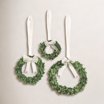 10'' Preserved Boxwood Wreath
