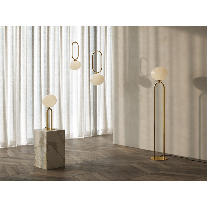 Glass Desk Lamp