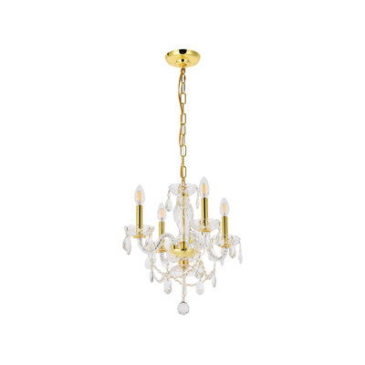 Rochelle 4 - Light Dimmable Chandelier