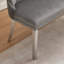 Double banc de causeuse de salle à manger double, banc capitonné à 2 places-836306408-836306407