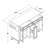 Jonah Solid Wood Top Kitchen Island-1964954343