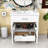 Bathroom Vanity with Ceramic Sink-367748366