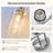 3-Light Vanity Light with Adjustable Pivot Joint