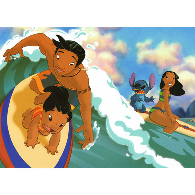 Disney - Lilo's Surfing Adventure, H 17 po x l 24 po