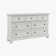 Commode double 7 tiroirs l 65,5 po Geovana