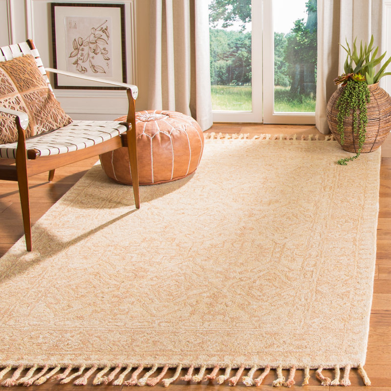 Vahakn Hand Tufted Wool Oriental Rug, Rectangle 9' x 12'