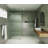 Gaia 34 in. x 78 in. Frameless Fluted Single Fixed Shower Panel-50962018