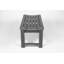 Banc Adirondack sans dossier avec texture en bois, banc pour chambre à coucher-1033634423