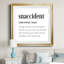 Snaccident Définition - Cadre photo, art textuel-263614406-263614404