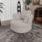 Chemaia 41.8" Wide Polyester Swivel Barrel Chair-526259579