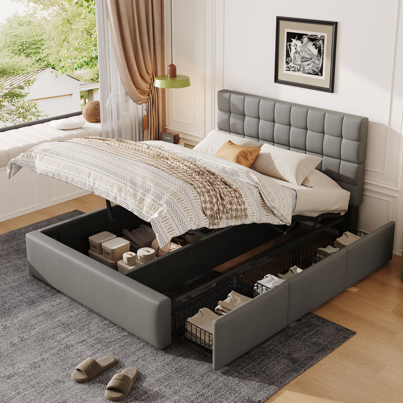 Upholstered Ottoman Bed
