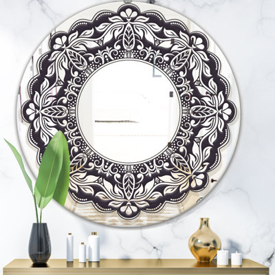 Miroir mural Mandala