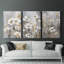 Floral Study Series CXLI - Ensemble de toiles tendues avec châssis Premium - Prêt à être accroché-987904270