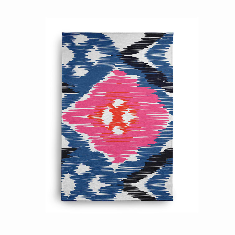 Chenille Ikat Indoor Rug