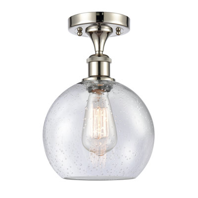 Cindi Glass Semi Flush Mount