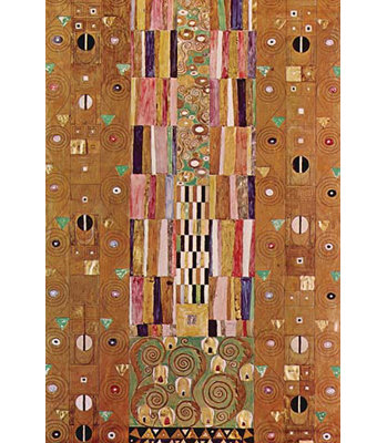 « frise » par gustav klimt,, impression