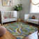 Cerrito Premium Machine Washable Cerrito AMF196 Blue Rug