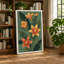 Golden Lilies Botanical - Wrapped Canvas-438265619-438265621