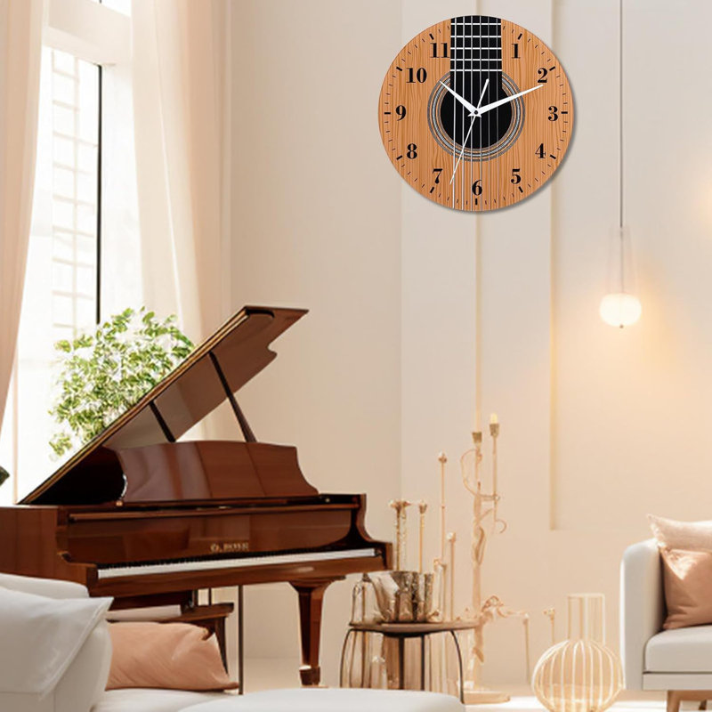Guitar Wall Clock