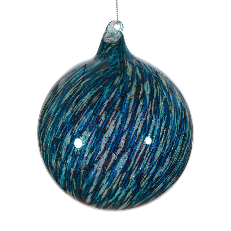 Ornement boule de verre
