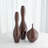 Ribbed Handmade Ceramic Floor Vase-87693393