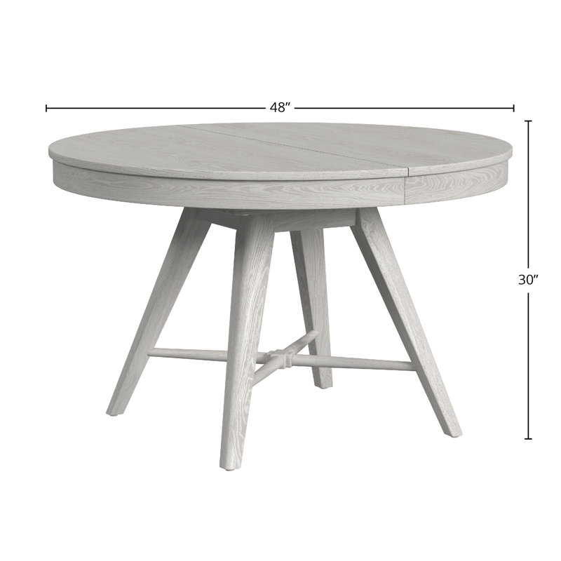 Table de salle à manger Catriona, Blanc
