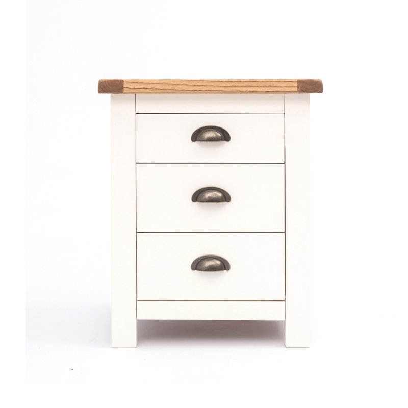 Peter 45cm W Plywood / Laminate Board Bedside Table