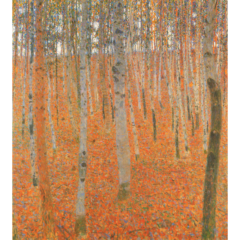 Forêt de hêtres, vers 1903, H 17 po x l 15 po
