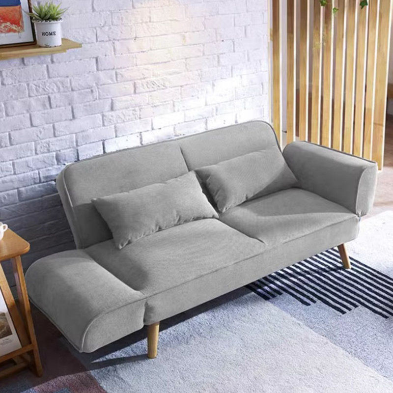 Coussin de canapé modulaire gris en polyester, Gris