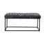 Banc rembourré en velours 39 po Gemma-1813041963