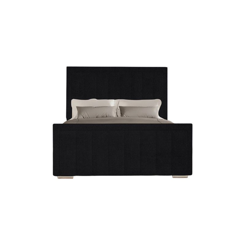 Yatton Upholstered Bed, Single (3'), Black