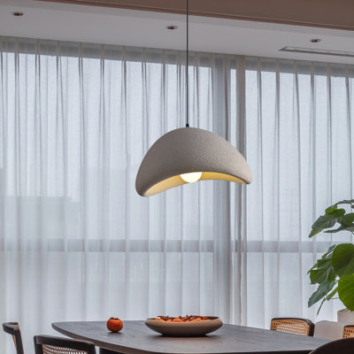 Luminaire suspendu en forme de dôme à 1 lumière Danthony
