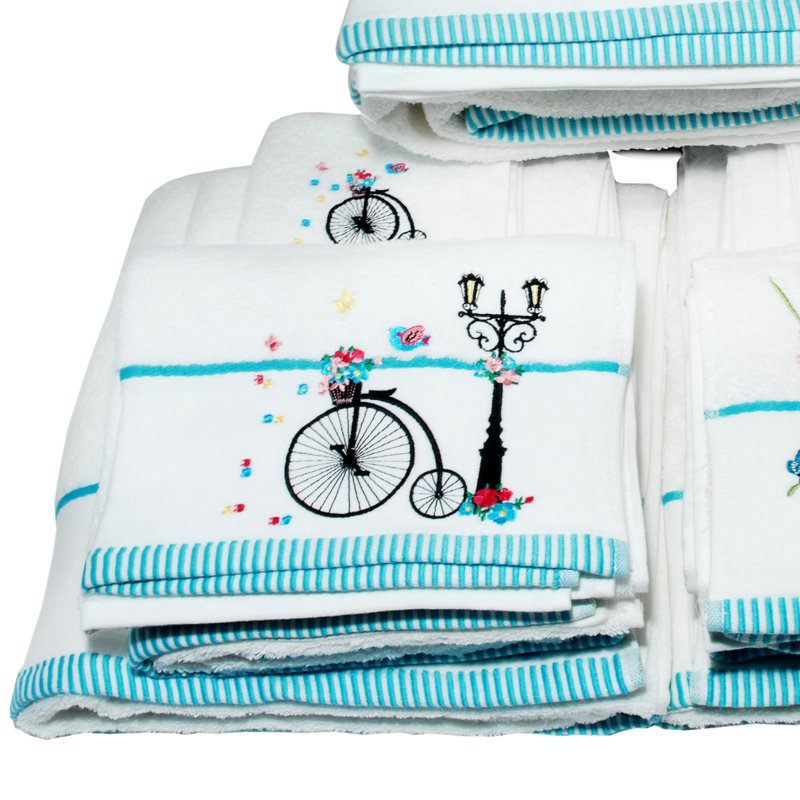 Bicycle 6 Piece Towel Bale