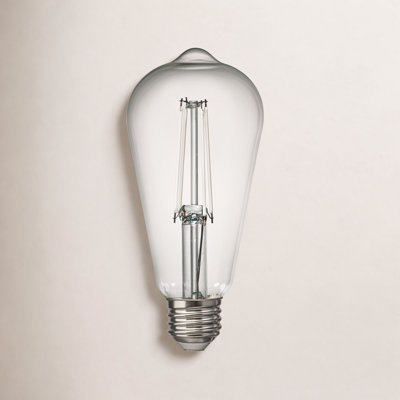 Branded Lamps 7.5W ST19 Clear LED Edison Bulb