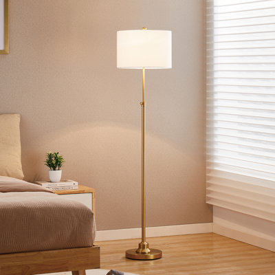 Carmeline 63.5" Traditional Adjustable Floor Lamp