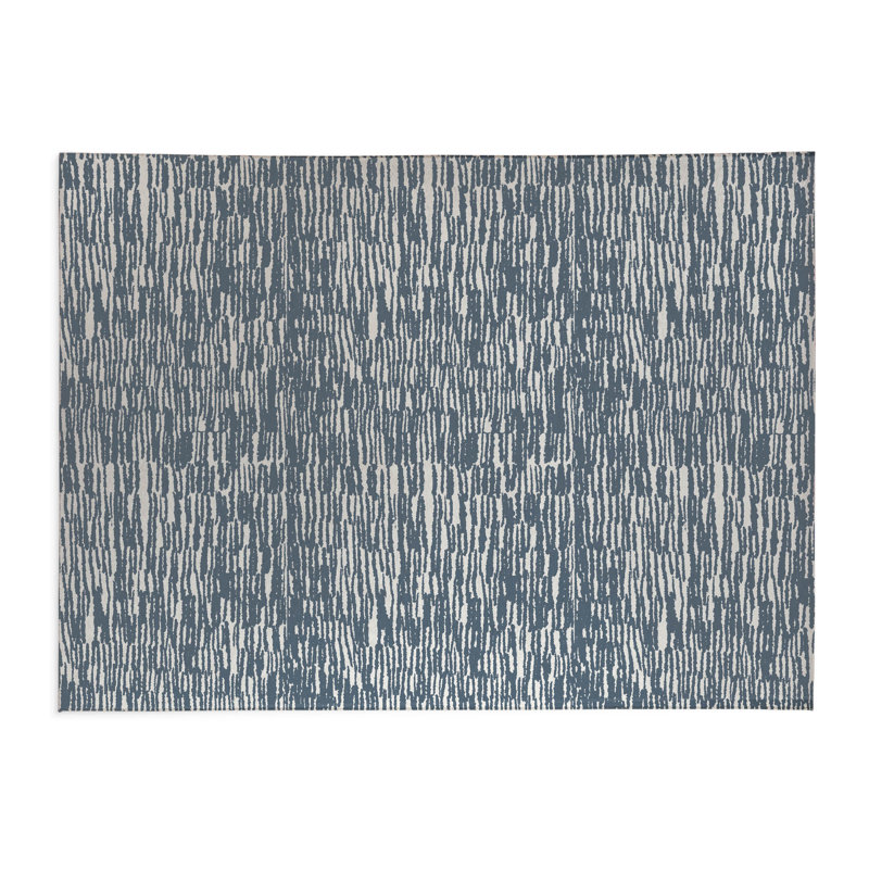 Tapis de jeu pour enfants Strands, Bleu, Rectangle 5 pi x 7 pi
