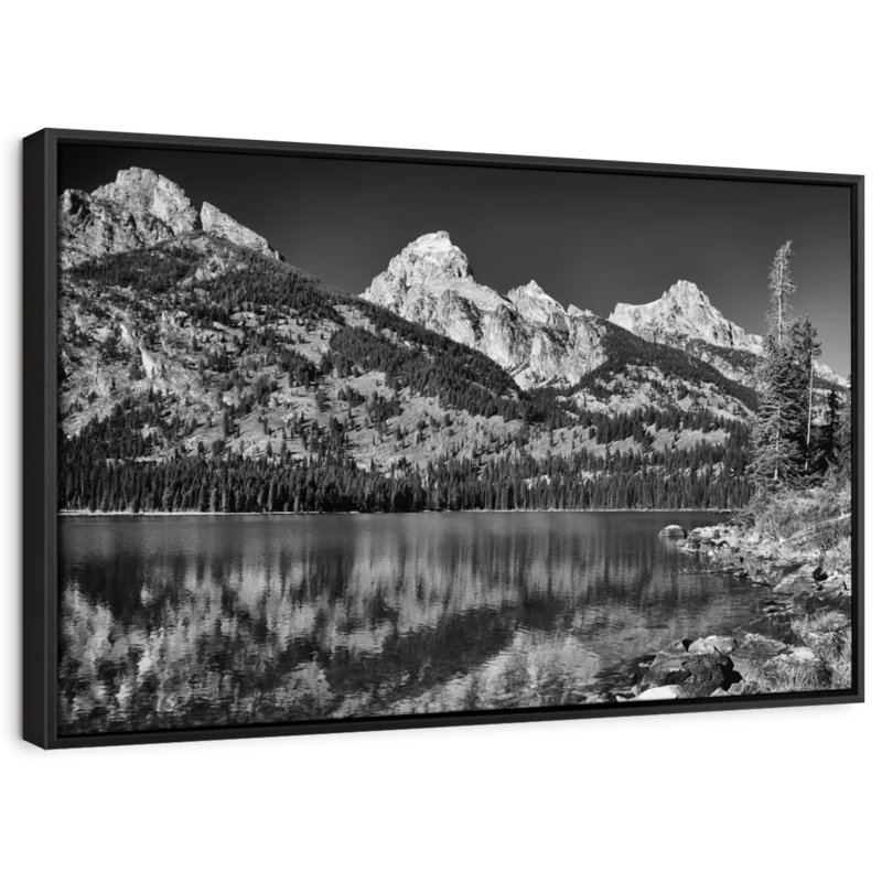 " Scenic Grand Teton ", 19" H x 13" W