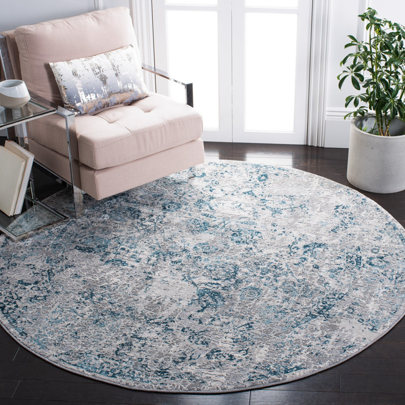 Meadow 500 Performance Oriental Rug, Round 6'7"