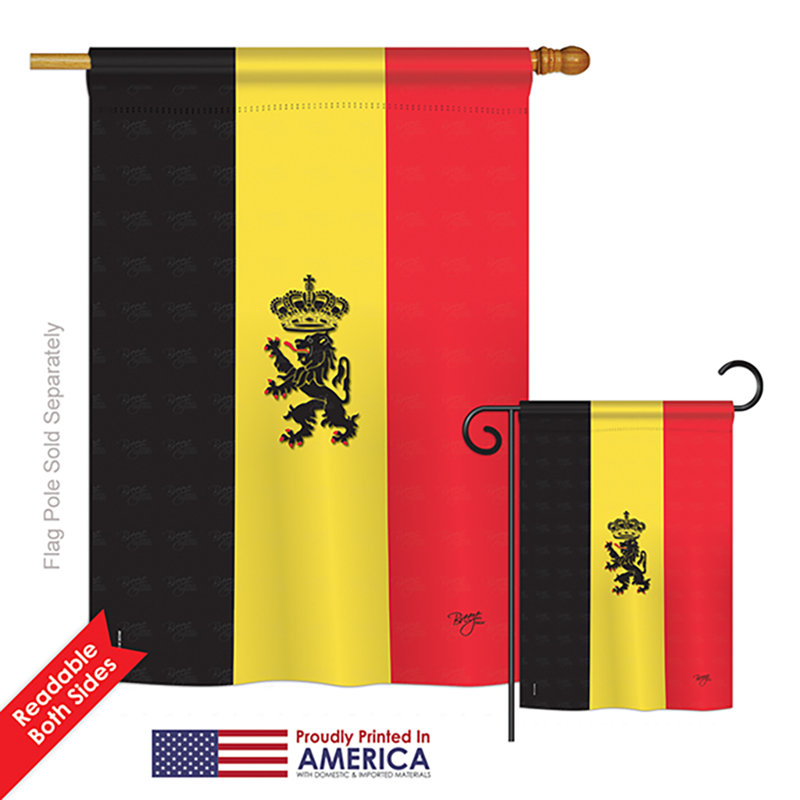 Double Sided Polyester Garden Flag