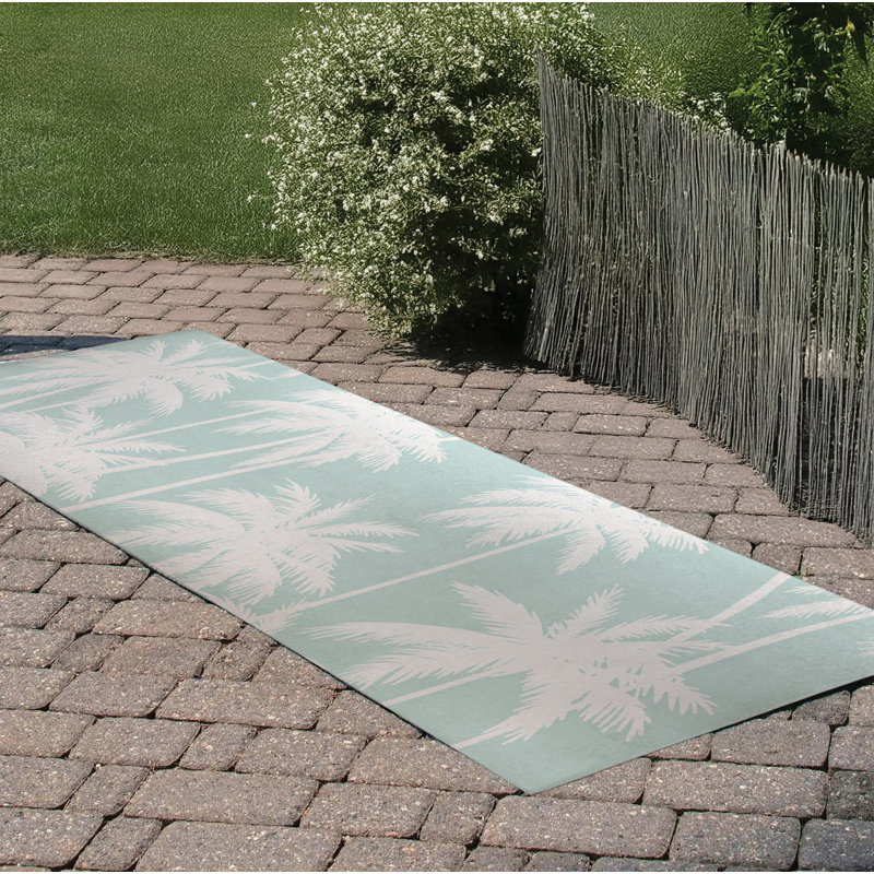 Tapis d'extérieur Palm, Tapis de couloir 2 pi 6 po x 8 pi