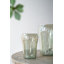 Vases en verre à motif abstrait fabriqués à la main, parfaits pour la décoration moderne et artistique