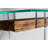 Fiorela Rectangular Glass Top with Plastic / Acrylic Base Dining Table