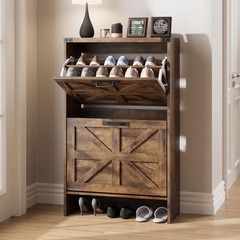 Armoire à chaussures, Brun