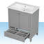 Meuble-lavabo simple 30 po avec comptoir-1065890334