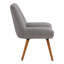 Chaise d'appoint capitonnée en polyester 31,5 po Daw-168364890
