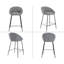 Parthenia Upholstered and Chenille Bar Stool-429691464