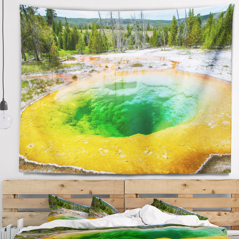 Tapisserie de piscine Bright Morning Glory, H 50 po x l 60 po