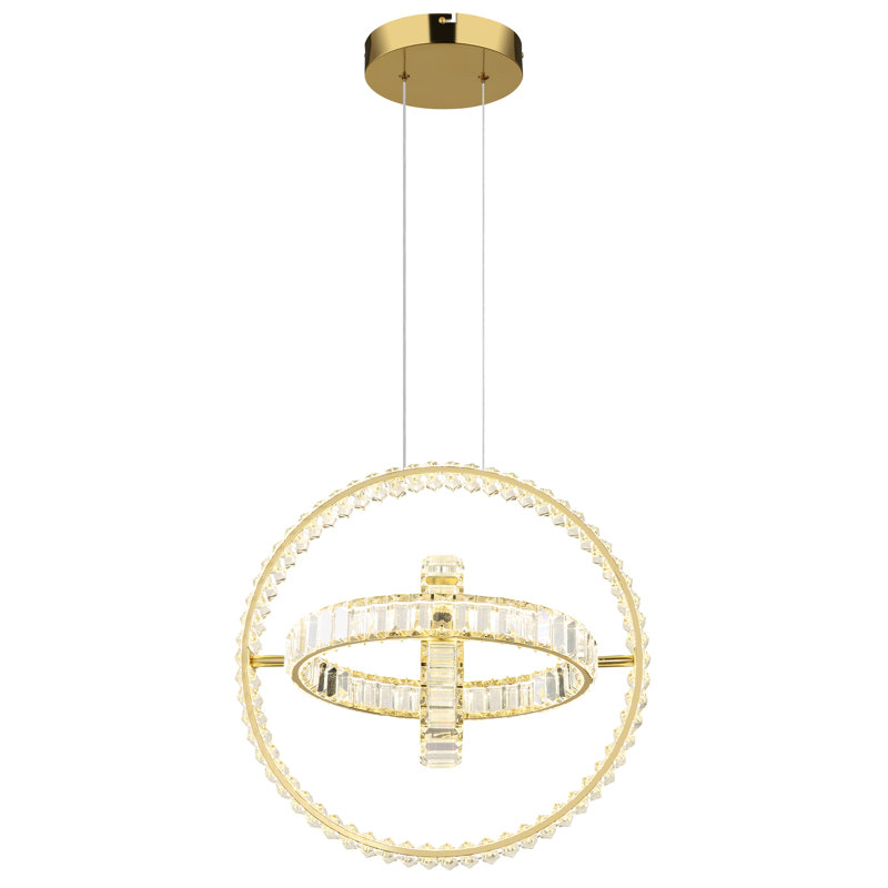 Benje 1 - Light Geometric LED Chandelier
